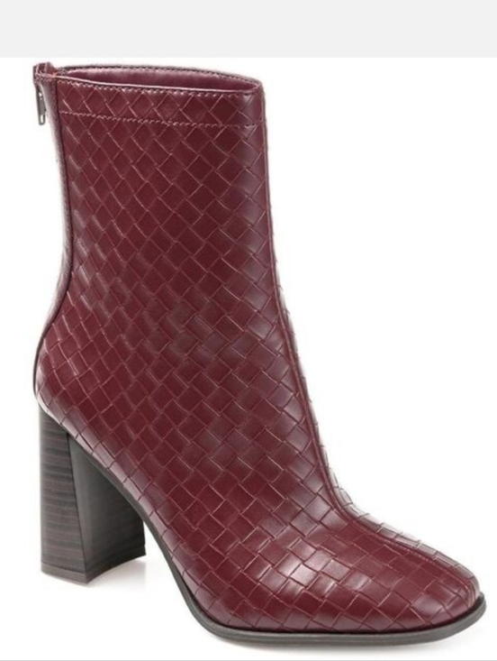 Journee Collection Shoes - New w/Box Journee Collection Brielle Tru Comfort Block Heel Mid-Calf Zip Booties